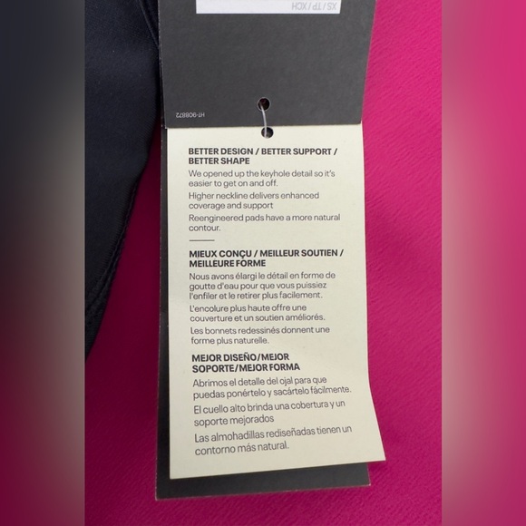 UNDER ARMOUR Black Women's Crossback Longline Medium-Impact Sports Bra  … - Picture 7 of 9